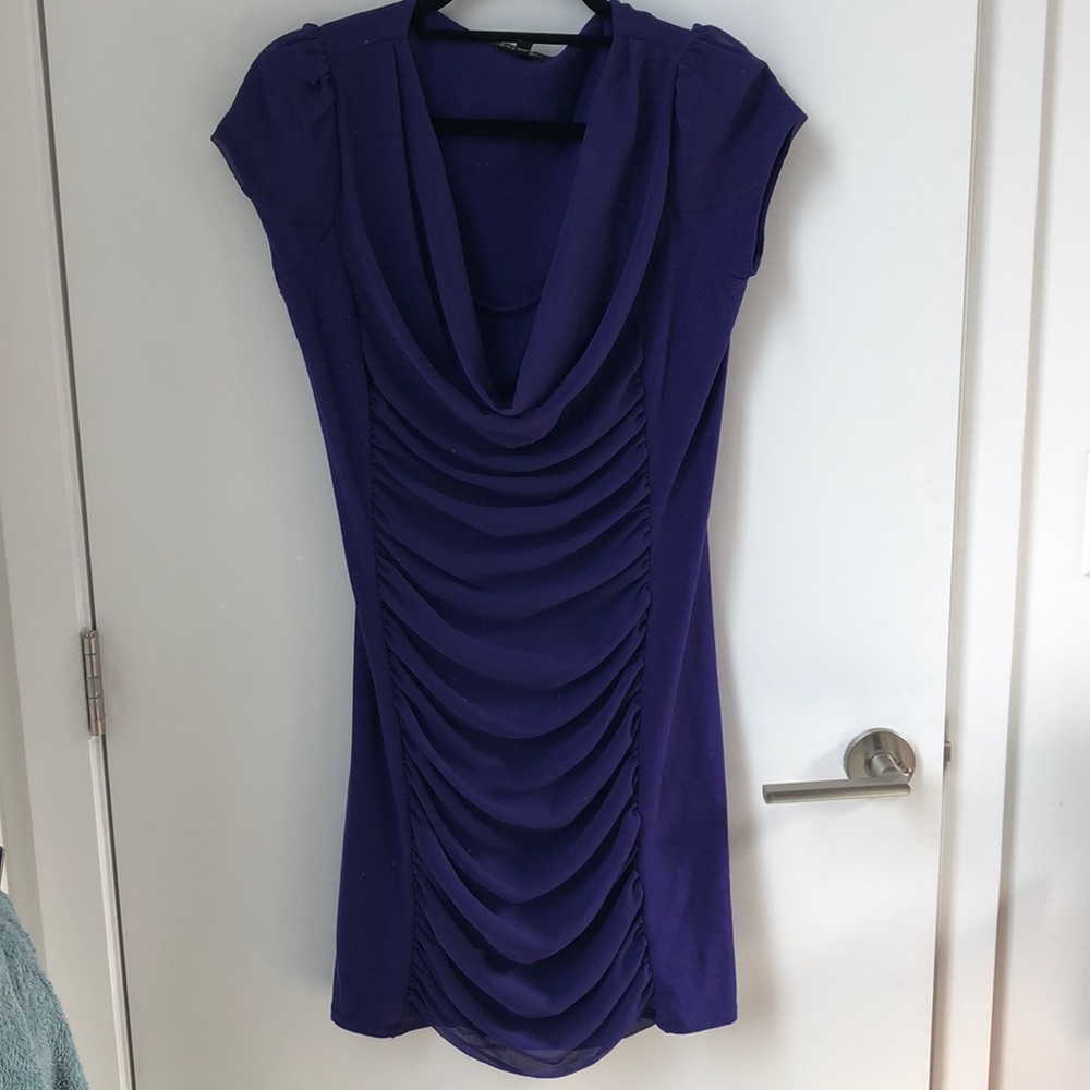 Express ruched dress